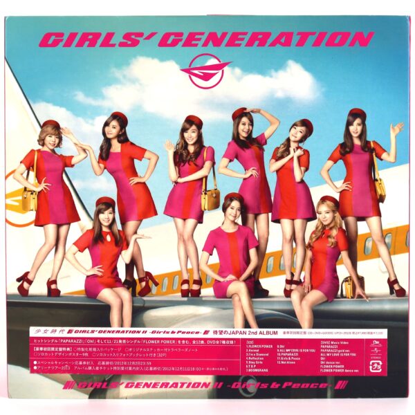 Girls' Generation - Girls & Peace Japan 2nd Album Deluxe Box K-Pop 2012