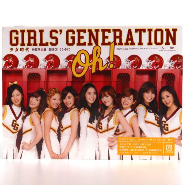 Girls' Generation - Oh! Japanese Single CD + DVD Sealed K-Pop 2012 Japan