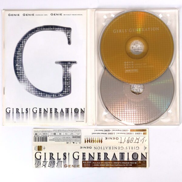 Girls' Generation - Genie Japanese Single CD + DVD K-Pop 2011 Korean Pressing