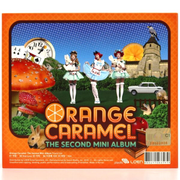 Orange Caramel - The Second Mini Album Single Album Raina Doll CD K-Pop 2010