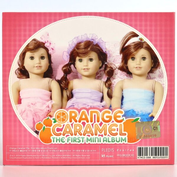 Orange Caramel - The First Mini Album Single Album CD K-Pop 2010