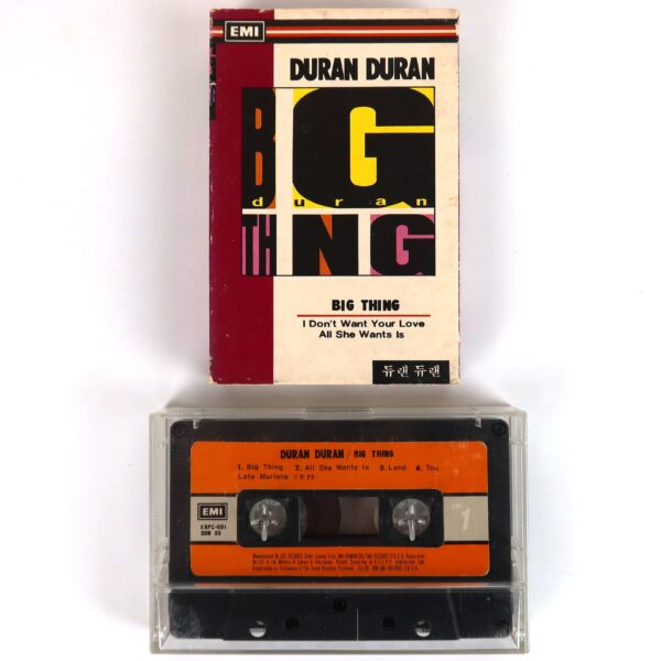 Duran Duran - Big Thing Album Korean Cassette Tape Korea