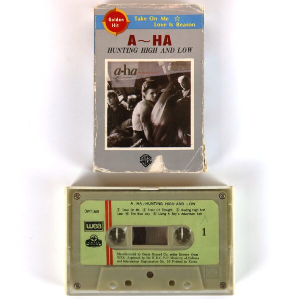 A-ha - Hunting High And Low Album Korean Cassette Tape Korea [read]