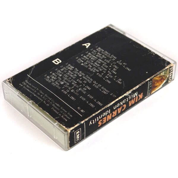 Kim Carnes - Mistaken Identity Album Korean Cassette Tape Korea