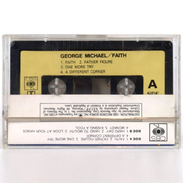 George Michael - Faith Album Korean Cassette Tape Korea [read]