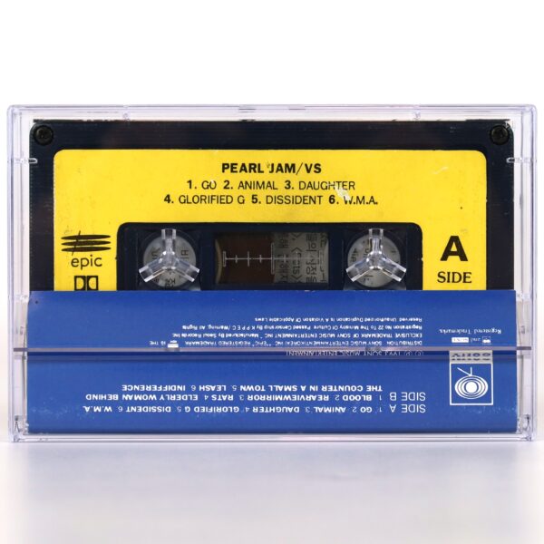 IMG_1528 Pearl Jam - VS Korean Cassette Tape Album Korea