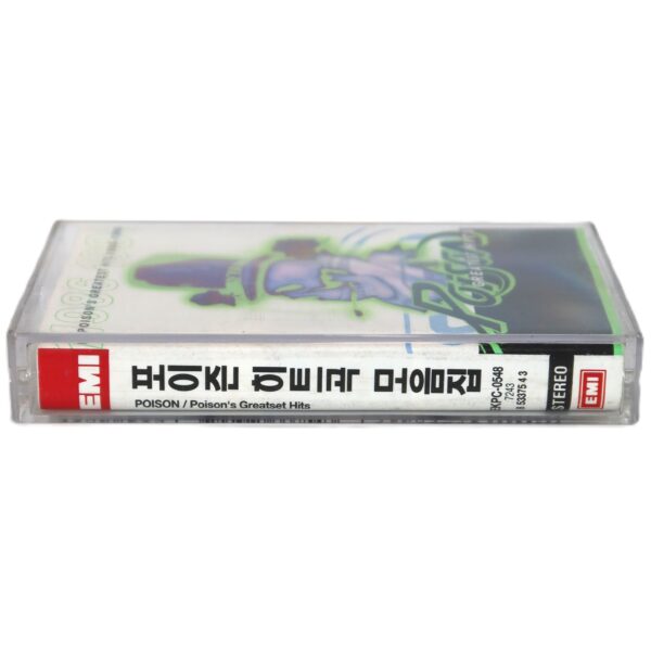 Poison's Greatest Hits 1986-1996 Album Korean Cassette Tape Korea