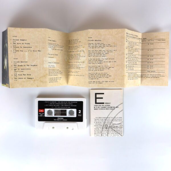 Enigma - The Cross Of Changes Album Korean Cassette Tape Korea