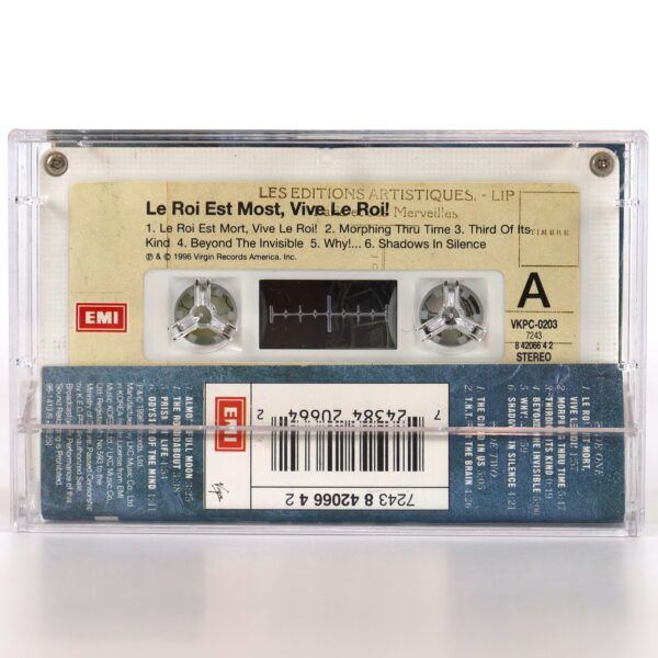 Enigma - Le Roi Est Mort, Vive Le Roi! Album Korean Cassette Tape Korea