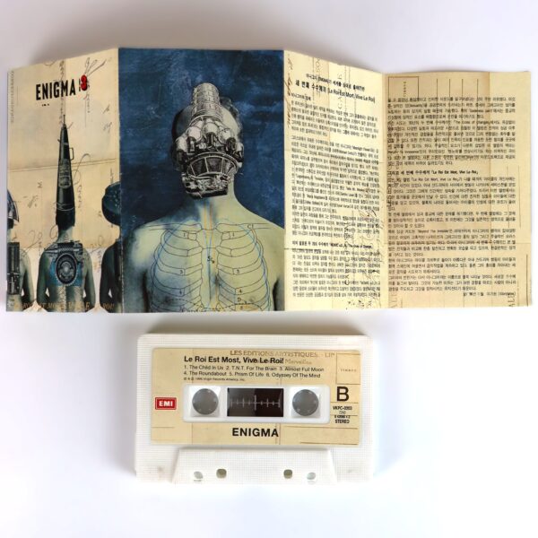 Enigma - Le Roi Est Mort, Vive Le Roi! Album Korean Cassette Tape Korea
