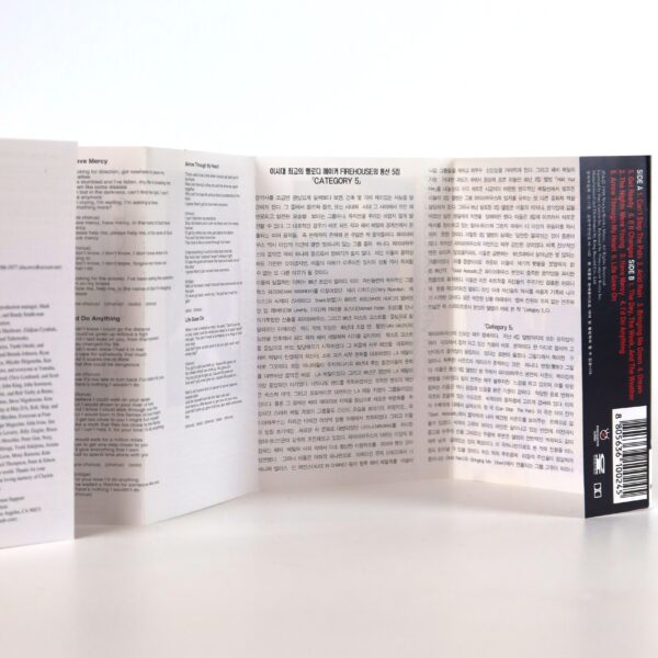 FireHouse - Category 5 Album Korean Cassette Tape Korea