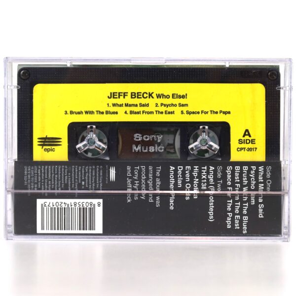 Jeff Beck - Who Else! Album Korean Cassette Tape Korea