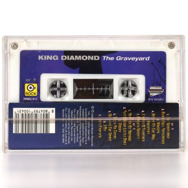 King Diamond - The Graveyard Album Korean Cassette Tape Korea