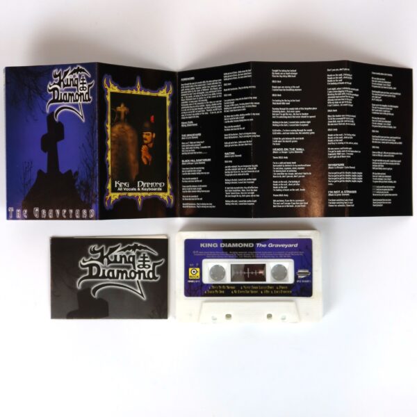 King Diamond - The Graveyard Album Korean Cassette Tape Korea