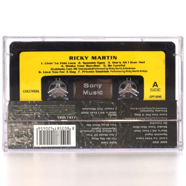 Ricky Martin - Ricky Martin Album Korean Cassette Tape Korea