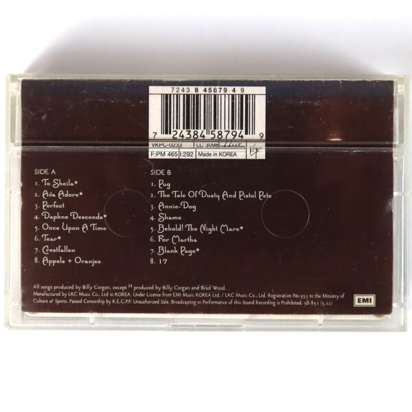 The Smashing Pumpkins - Adore Album Korean Cassette Tape Korea [read]