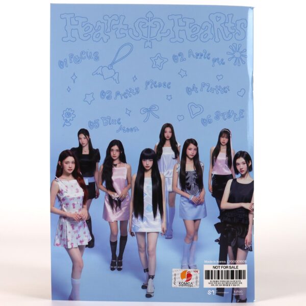 Hearts2Hearts - Focus 1st Mini Album Signed Autographed CD Promo