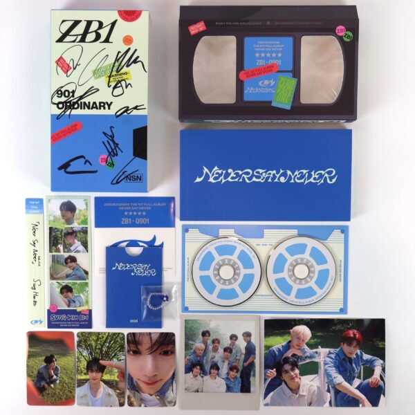 zb1　プロモアルバム　非売品　サイン入り　never say never Zerobaseone - Never Say Never 1st Album Signed Autographed CD