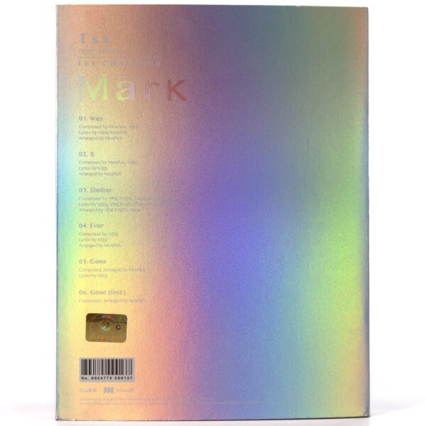 Lee Changsub - Mark Album CD No Photocard K-Pop 2018 BTOB
