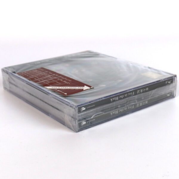 TVXQ - Five In The Black Album CD + DVD K-Pop Dong Bang Shin Ki Tohoshinki 2008