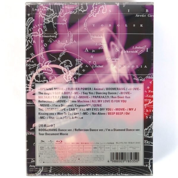 Girls' Generation - Girls & Peace Japan 2nd Tour Sealed Blu-Ray + T-Shirt Set