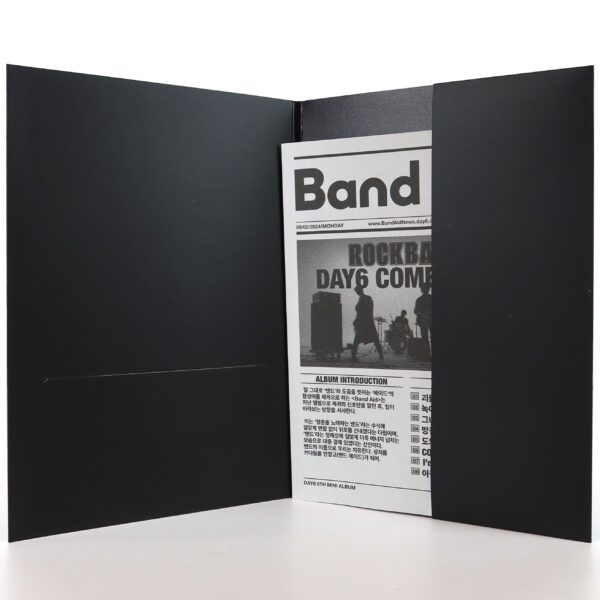 Day6 - Band Aid [Rock Band Ver.] 9th Mini Album Signed Promo CD Album K-Pop 2024