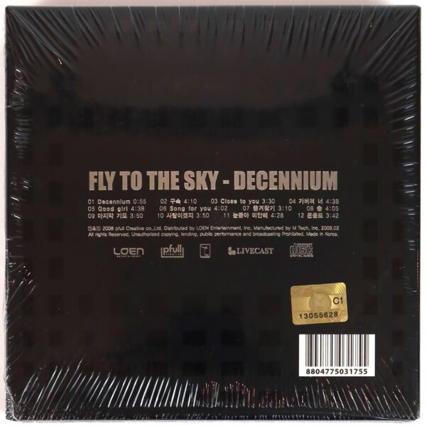 Fly To The Sky - Decennium 8th Album Sealed CD K-Pop 2008