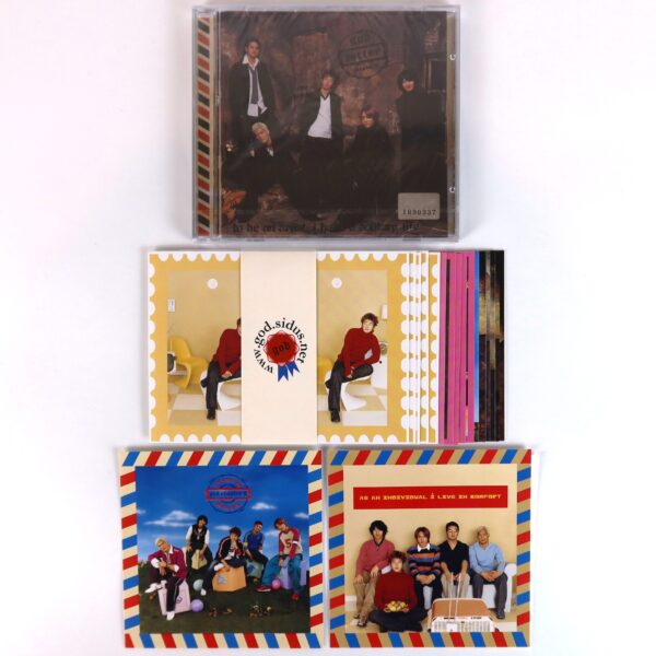 g.o.d – Chapter 5: Letter Album Sealed CD + Event Postcard Set K-Pop 2002 god