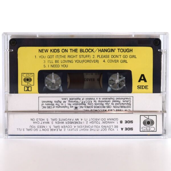New Kids On The Block - Hangin' Tough Album Korean Cassette Tape Korea NKOTB