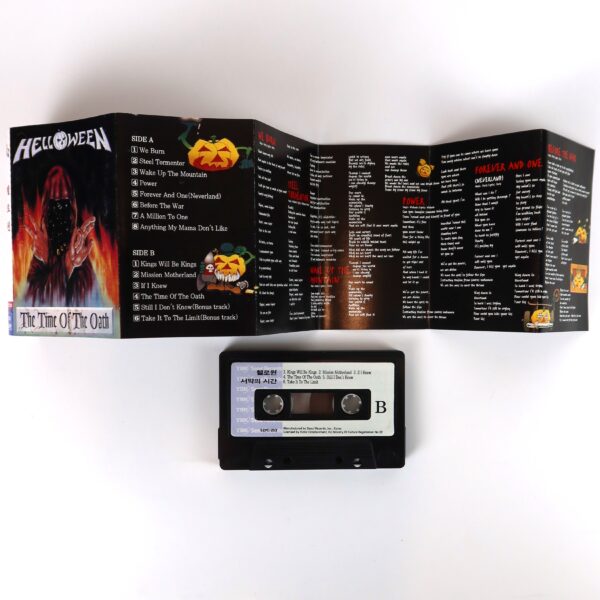 Helloween - The Time Of The Oath Album Cassette Tape Korea