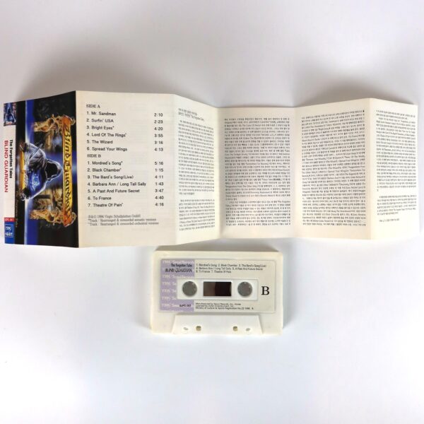 Blind Guardian - The Forgotten Tales Korean Album Cassette Tape Korea