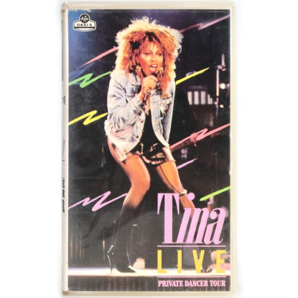 Tina Turner: Private Dancer (1985) Korean VHS Rental [NTSC] Korea [read]