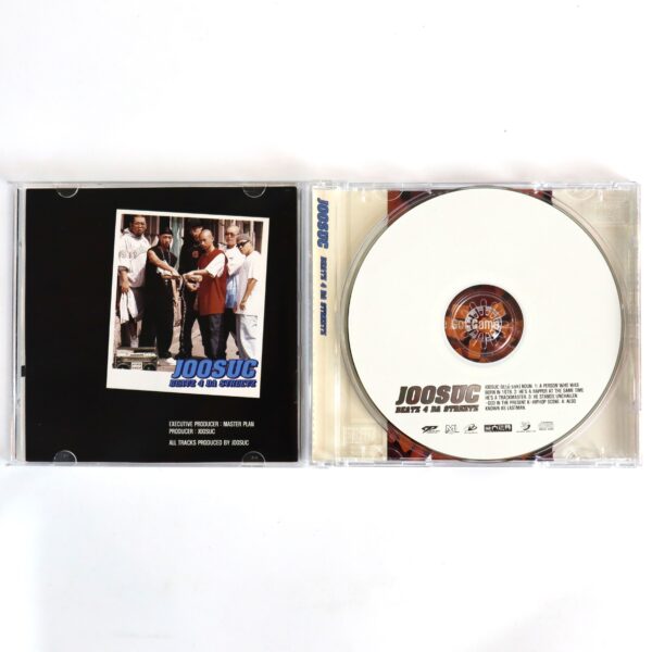 Joosuc - Beatz 4 Da Streetz Album CD K-Rap Korean Hip Hop 2001