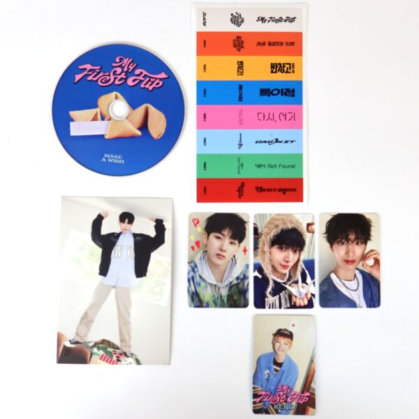 Kickflip - My First Flip [Make A Wish Ver.] 3rd Mini Album Signed