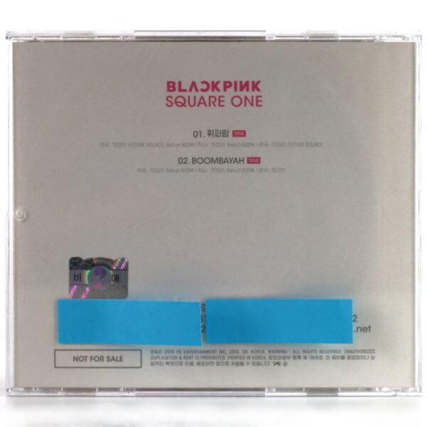Blackpink - Square One Signed Autographed Single Album CD Promo 2016