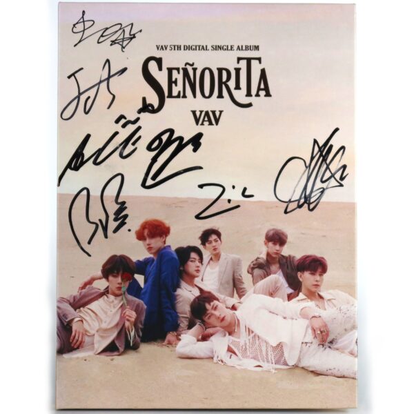 VAV - Senorita Signed Autographed 5th Digital Single Album CD 2018