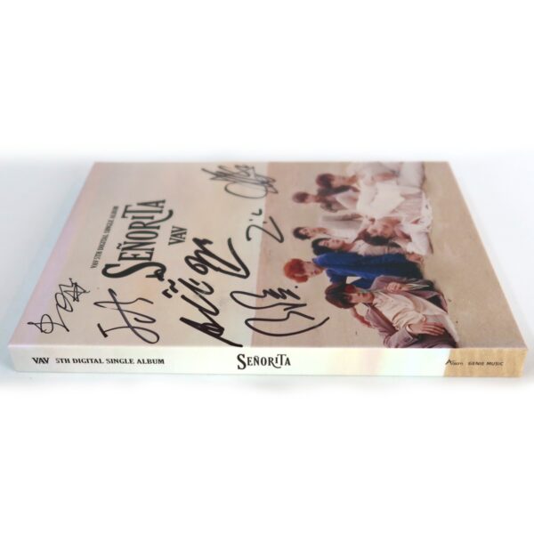 VAV - Senorita Signed Autographed 5th Digital Single Album CD 2018