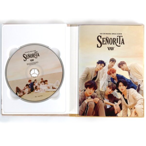 VAV - Senorita Signed Autographed 5th Digital Single Album CD 2018