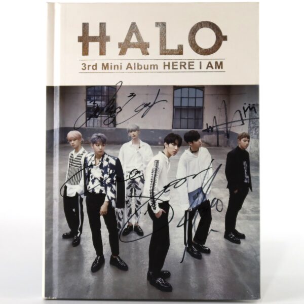 Halo - Here I Am 3rd Mini Album Signed Autographed CD Promo K-Pop 2017