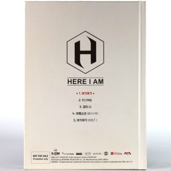 Halo - Here I Am 3rd Mini Album Signed Autographed CD Promo K-Pop 2017
