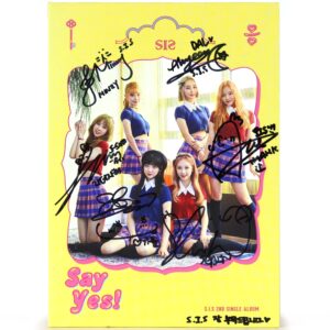 S.I.S - Say Yes! 2nd Single Album Signed Autographed CD Promo K-Pop 2018 SIS