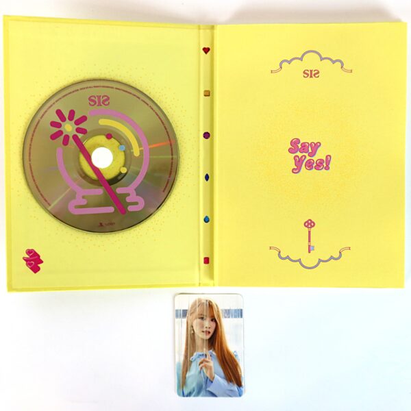 S.I.S - Say Yes! 2nd Single Album Signed Autographed CD Promo K-Pop 2018 SIS