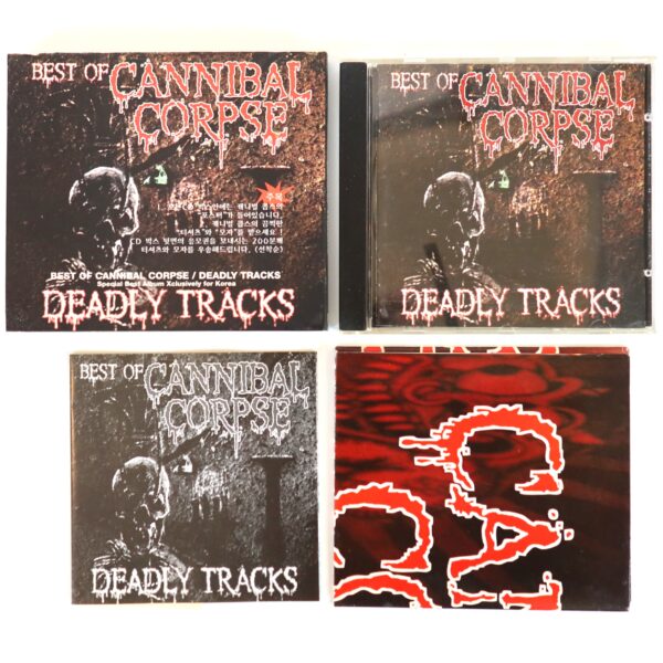 Cannibal Corpse - Deadly Tracks - Best Of Korean Album CD + Poster Korea