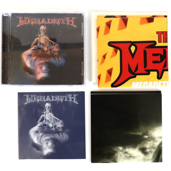 Megadeth - The World Needs A Hero Korean Album CD + Poster + Box Korea