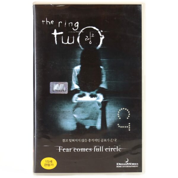 The Ring Two (2005) Korean VHS Rental [NTSC] Korea Naomi Watts Horror
