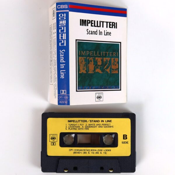 Impellitteri - Stand In Line Korean Album Cassette Tape Korea