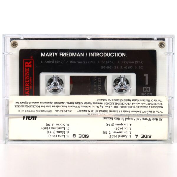 Marty Friedman - Introduction Album Korean Cassette Tape Korea