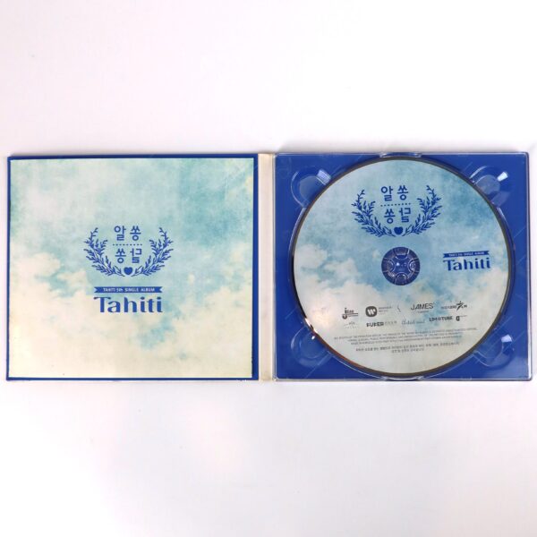 Tahiti - I Want To Know Your Mind 5th Single Album Signed CD Promo K-Pop 2016