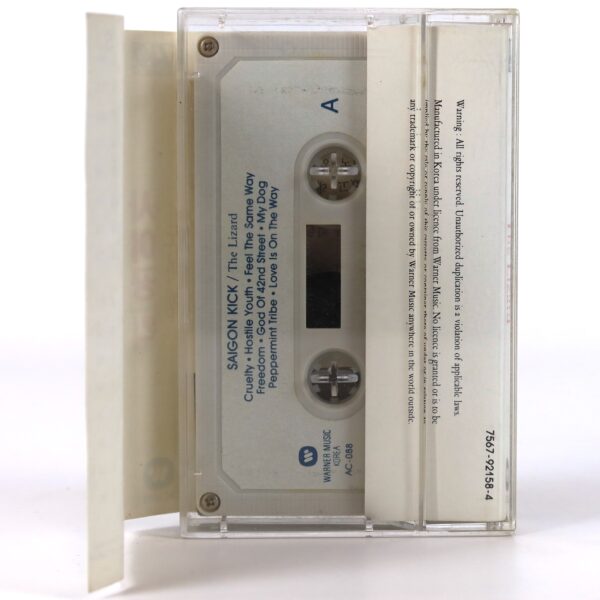 Saigon Kick - The Lizard Korean Album Cassette Tape Korea