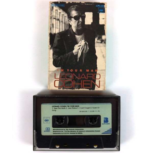 Leonard Cohen - I'm Your Man Korean Album Cassette Tape Korea